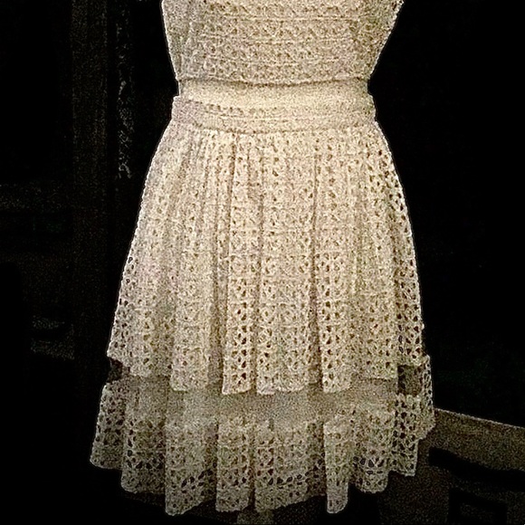 White BeBe graduation dress - Picture 2 of 8